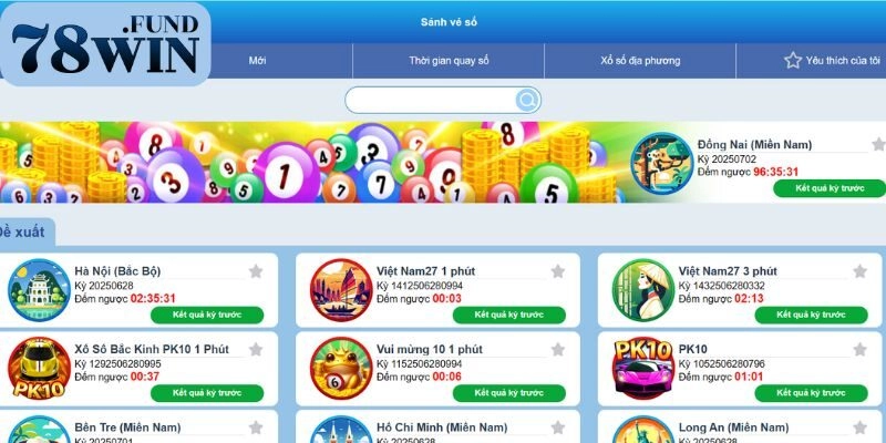 Giao diện sảnh cược rất dễ dùng phù hợp với mọi người