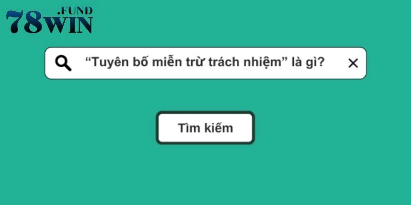 Định nghĩa chuẩn xác về miễn trừ trách nhiệm cho bạn mới