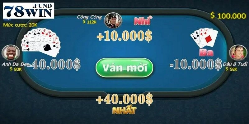 Trả thưởng hấp dẫn khi chơi bài Tiến Lên